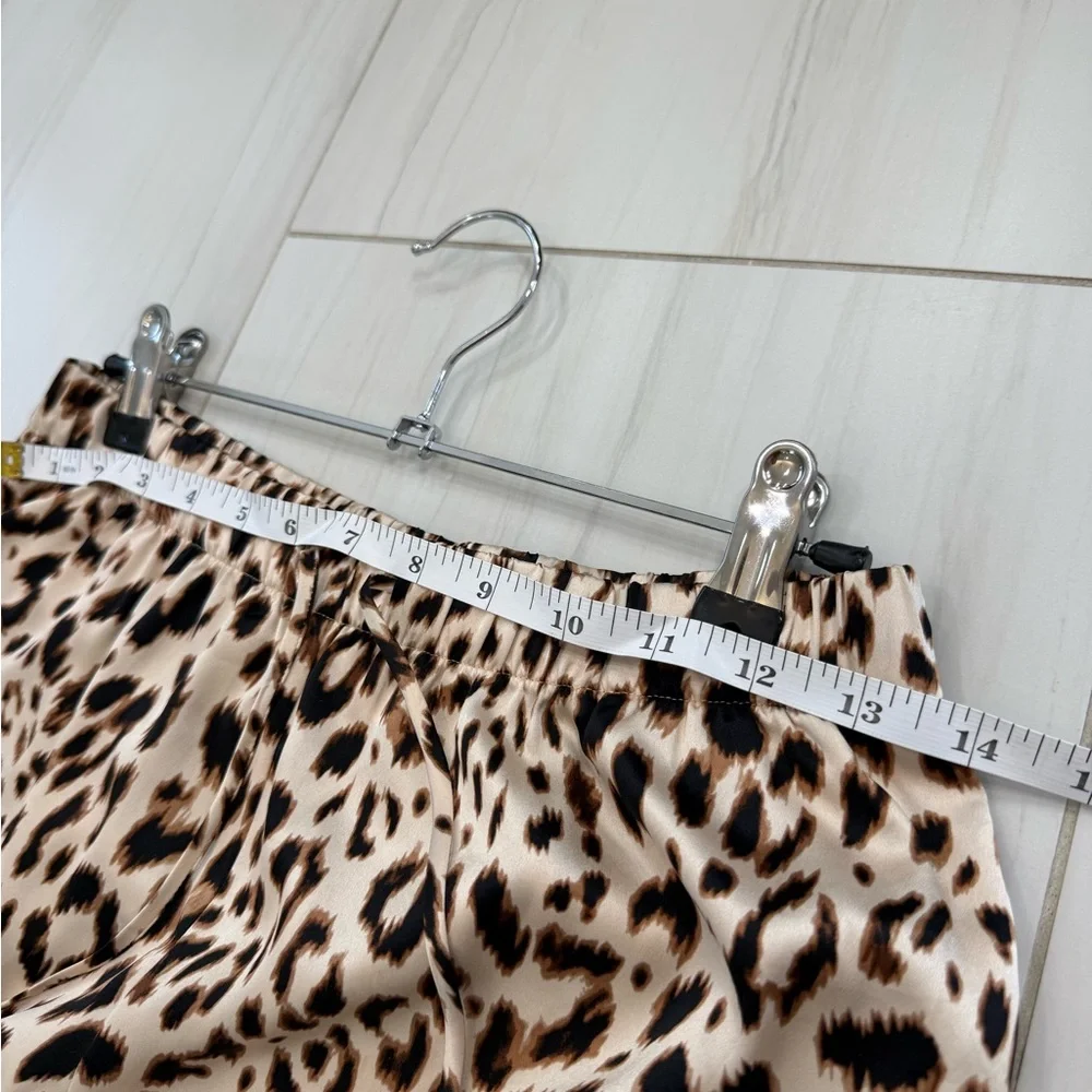 Victoria's Secret Leopard Print pants & unbranded satin cami Pajama Set(A255) - Picture 6 of 10